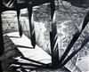 § Christopher Richard Wynne Nevinson (1889-1946) Aerial view (from a Paris Plane) 17 x 20.5in.