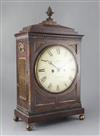 A Regency mahogany bracket clock, Chater, Goswell Road, London, 21in.                                                                  