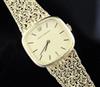 A lady's 14ct gold Girard Perregaux manual wind dress wrist watch,                                                                     