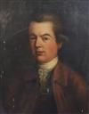 18th century English School Portrait of Francis Powell, son of Sir Alexander Powell 24 x 20in.                                         