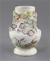 A rare Derby baluster shaped jar, c.1756-9, h.14cm, faults                                                                             