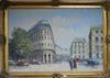 Bernado (20th century), oil on canvas, Continental street scene, signed, 60 x 90cm                                                     