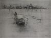 Edward Sullivan, etching, gateway in Normandy, signed in pencil, 26 x 20cm and Frank Henry Mason, etching of Venice                    