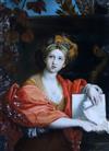 After Domenichino The Cumean Sybil 7 x 5in.                                                                                            