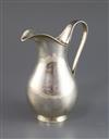 A 1930's Danish Kay Fisker sterling silver jug, 13.5 oz.                                                                               