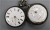 Two silver pocket watches including 19th century by Clemonts, London.                                                                  