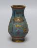 A Chinese cloisonne enamel vase, marked 'Da Ming', height 16cm                                                                                                                                                              