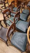 A harlequin set of ten Regency chairs                                                                                                  