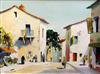 § Cecil Rochfort D'Oyly John (1906-1993) Cap Ferat, near Villefrance 16.5 x 22in.                                                      