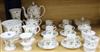 A collection of Wedgwood Wild Strawberry ceramics and teawares                                                                         