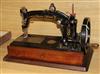 A Wheeler and Wilson MFG Co sewing machine c.1860                                                                                      