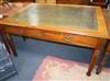 A Victorian mahogany partner's writing table Length 148cm                                                                              