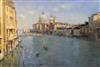 § Matthew Alexander (b. 1953) The Grand Canal, Venice 23.5 x 35.5in.                                                                   