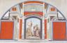 19th Century English School, watercolour, Stage set design, 49 x 76cm                                                                                                                                                       