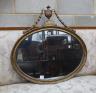 An Adam design oval giltwood wall mirror, width 81cm, height 81cm                                                                                                                                                           