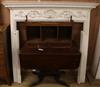 A painted fire surround W.154cm                                                                                                        