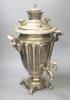 A plated samovar, height 55cm                                                                                                                                                                                               