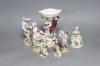 A collection of Meissen and Continental porcelain figures                                                                                                                                                                   