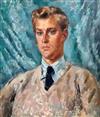 § Augustus Edwin John, O.M., R.A. (1878-1961) Portrait of a young man 24 x 20in.                                                       