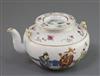 A Chinese famille rose teapot and cover, Xianfeng mark and of the period (1851-61), 15cm across                                        