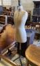 A Victorian tailor's dummy on iron tripod stand, height 170cm                                                                                                                                                               
