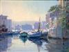 § Augustus William Enness (1876-1948) Martigues, France 14.25 x 19.25in.                                                               