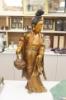 A large Chinese giltwood figure of a lady, height 59cm                                                                                                                                                                      