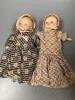 Two AM bisque dolls, mould 341 - one doll a.f.                                                                                                                                                                              