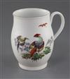 A Derby ovoid mug, c.1760, h. 13cm                                                                                                     