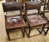 A pair of 18th century chairs                                                                                                          