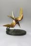 An Art Deco bronze tern, after Reniti - 43cm tall                                                                                                                                                                           