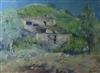 Diane Williams, oil on canvas, Spanish farmhouse in a landscape, signed, 45 x 60cm                                                     