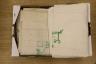 Twelve French provisional coarse linen sheets with embroidery.                                                                                                                                                              