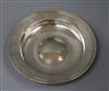 A silver armada dish, William Comyns & Sons Ltd, London, 1936, 12.5 oz.                                                                