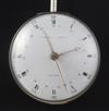 A George III silver keywind cylinder pocket watch by Eardley Norton, London,                                                           