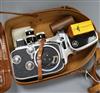 A Paillard Bolex D8L cine camera, cased                                                                                                