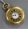 A George V Barraud and Lunds 18ct gold half hunter pocket watch with inscription relating to Leopold & Marie Rothschild.               