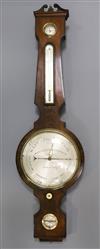 C.Heseltine, Bedford Row. A Regency mahogany wheel barometer 44in.                                                                     