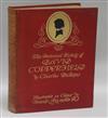 Dickens, Charles (1812-70) - David Copperfield, illus by Frank Reynolds, quarto, red cloth spine speckled,                             