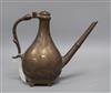 A Middle Eastern bronze pot height 25cm                                                                                                