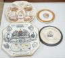 A Queen Victoria Balance of Payments plate, a memoriam plaque an 1897 Diamond Jubilee plate and a Diamond Jubilee procession chromolithograph                                                                               