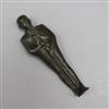 A Grand Tour souvenir bronze shabti length 13cm                                                                                        