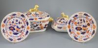 An extensive Coalport Imari pattern dinner service, c.1820,                                                                            