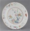 A Chinese famille rose charger, Qianlong period diameter 35.5cm                                                                        