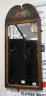An 18th century style painted parcelgilt walnut wall mirror, width 36cm, height 76cm                                                                                                                                        