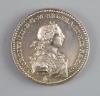 British Medals, George III, Coronation 1761, the official silver medal, by Lorenz Natter, 34mm                                                                                                                              