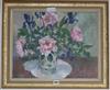 Howard Bowen, oil on canvas, Still life of Peonies, signed 40 x 50cm                                                                   