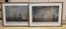 Hellyer after Captain James Weir, pair of coloured engravings, 'Battle of The Nile', overall 48 x 71cm                                                                                                                      
