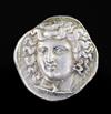 Ancient Coins, Thessaly, Larissa AR Drachm, c.356-342 BC, 6g, 19mm, GVF with light toning                                              