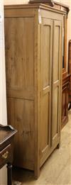 A pine two door cupboard W.86cm                                                                                                        